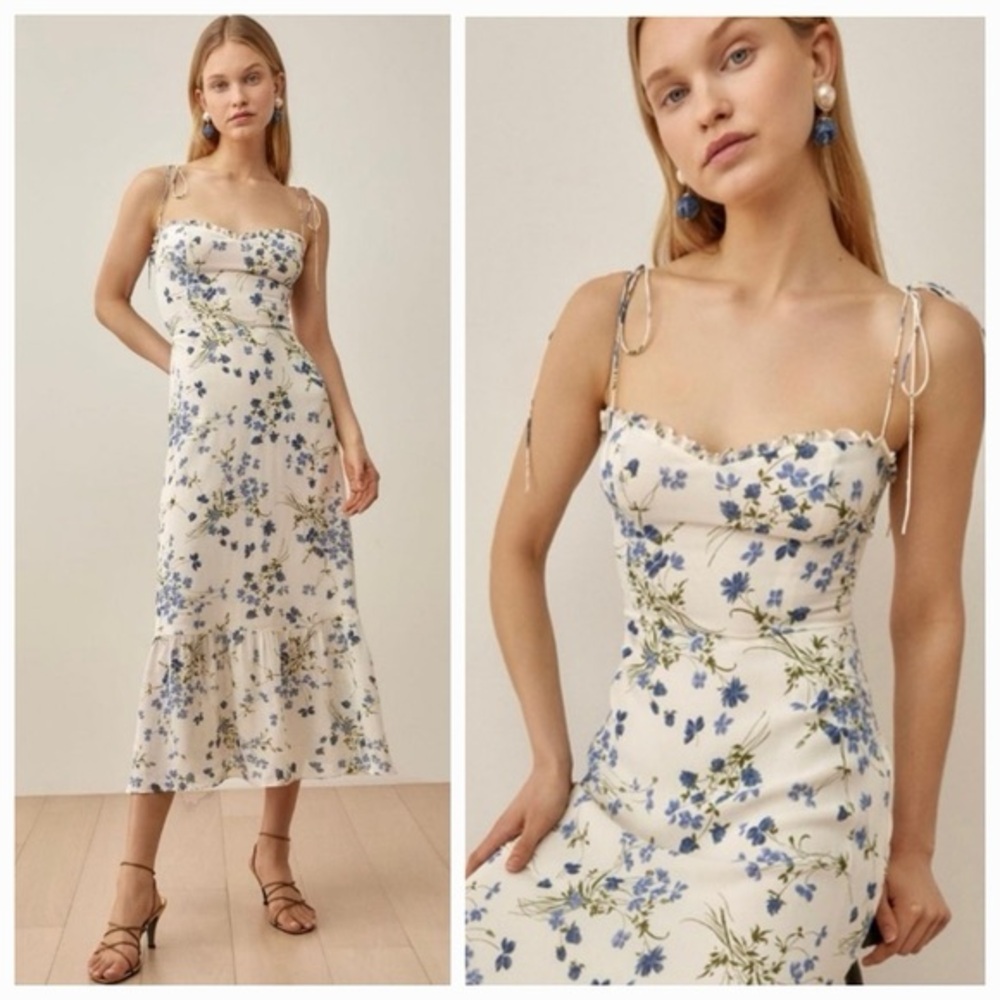 Reformation Enya Dress in Clarita